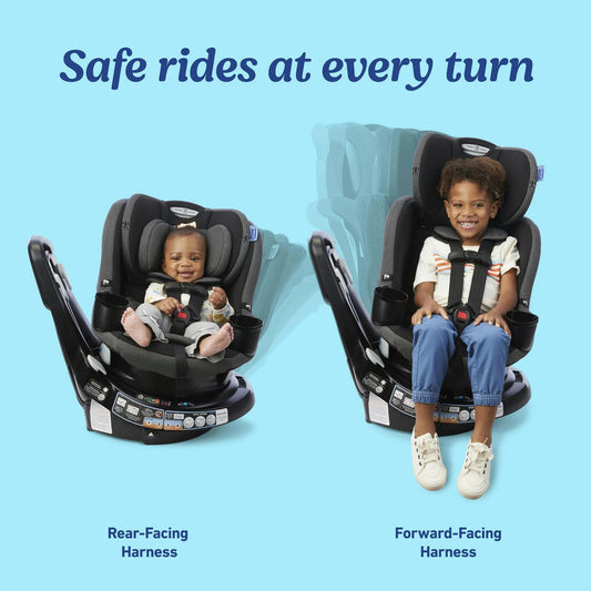 Easyturn 360 2-In-1 Rotating Convertible Car Seat