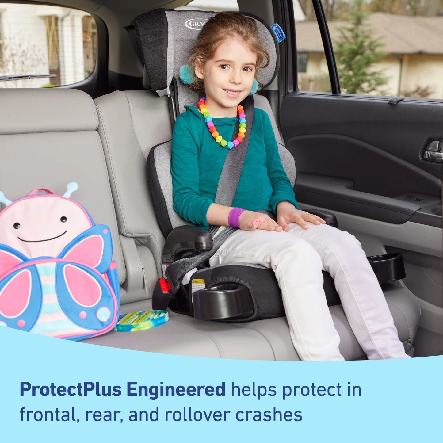 (3 Pack)  Turbobooster 2.0 Highback Booster Car Seat, Declan