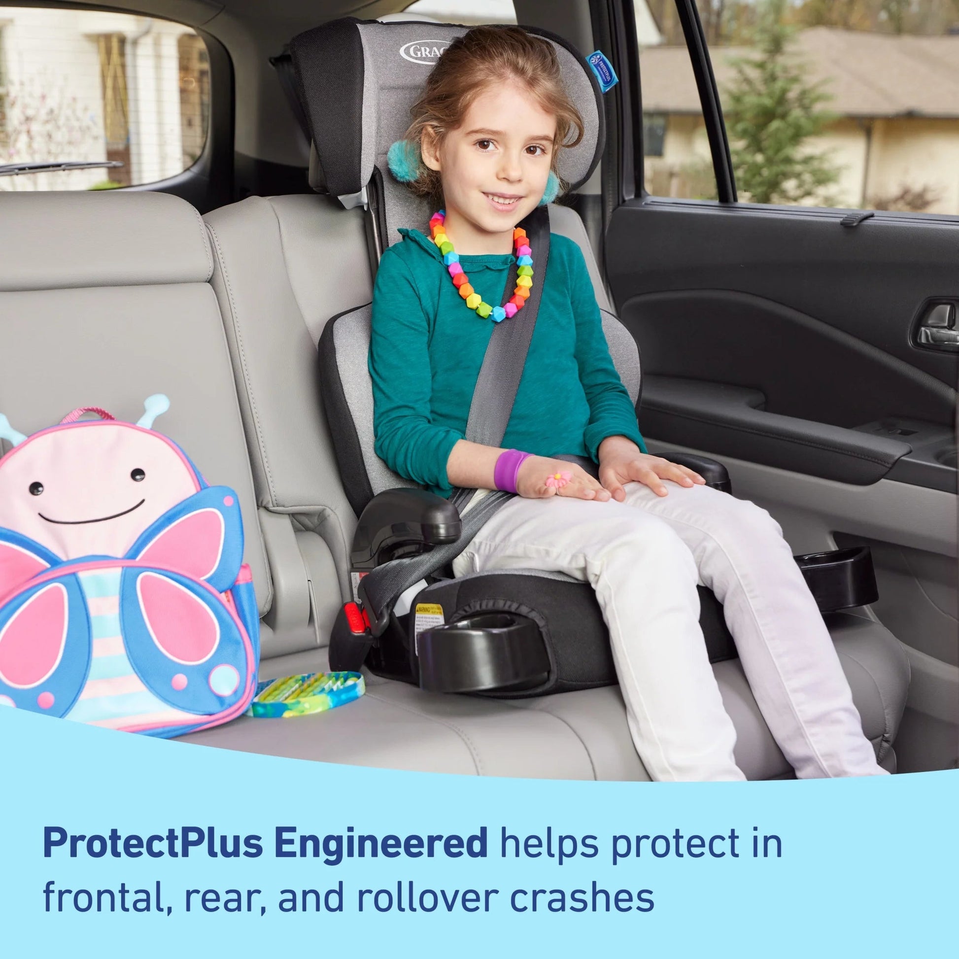 (3 Pack)  Turbobooster 2.0 Highback Booster Car Seat, Declan