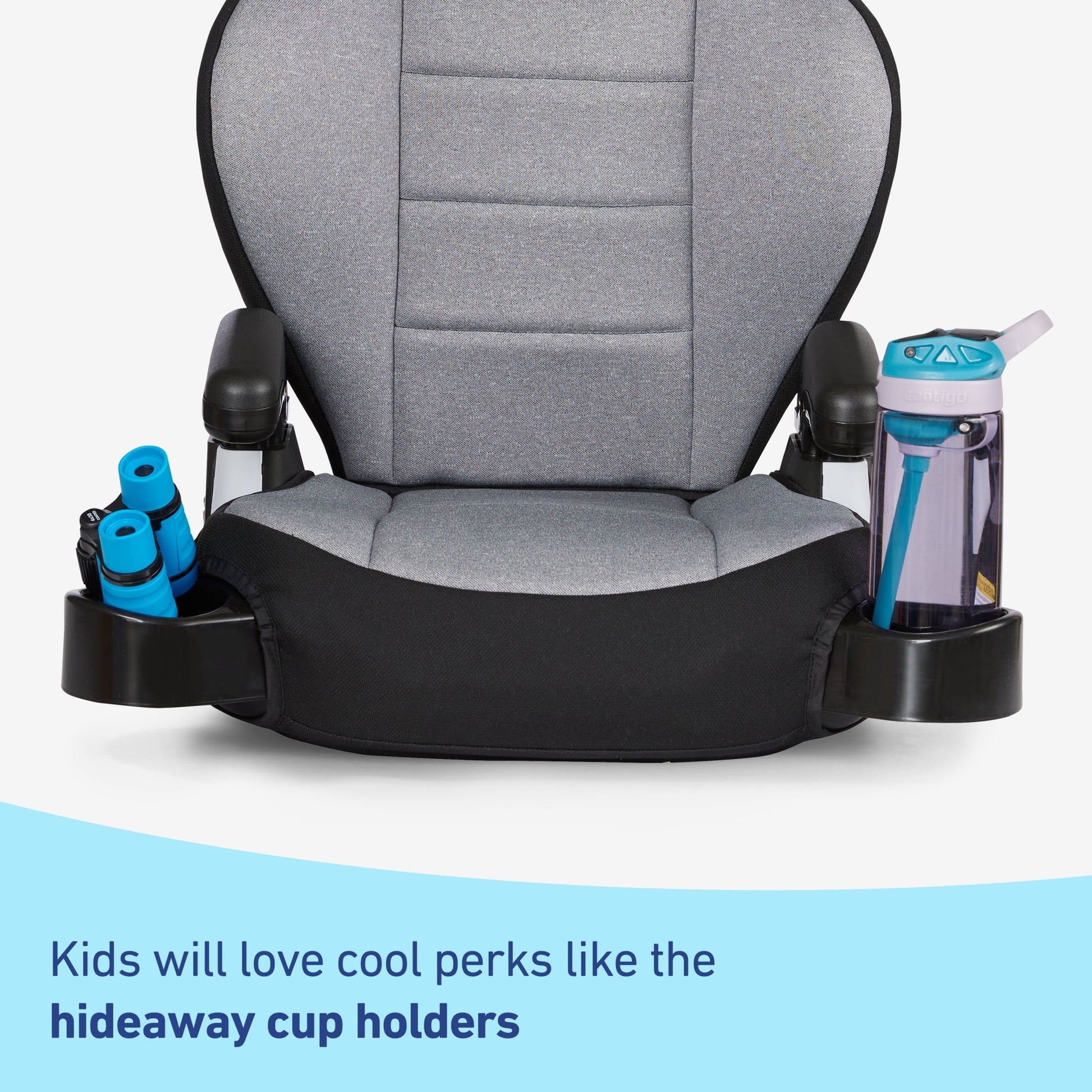 (3 Pack)  Turbobooster 2.0 Highback Booster Car Seat, Declan