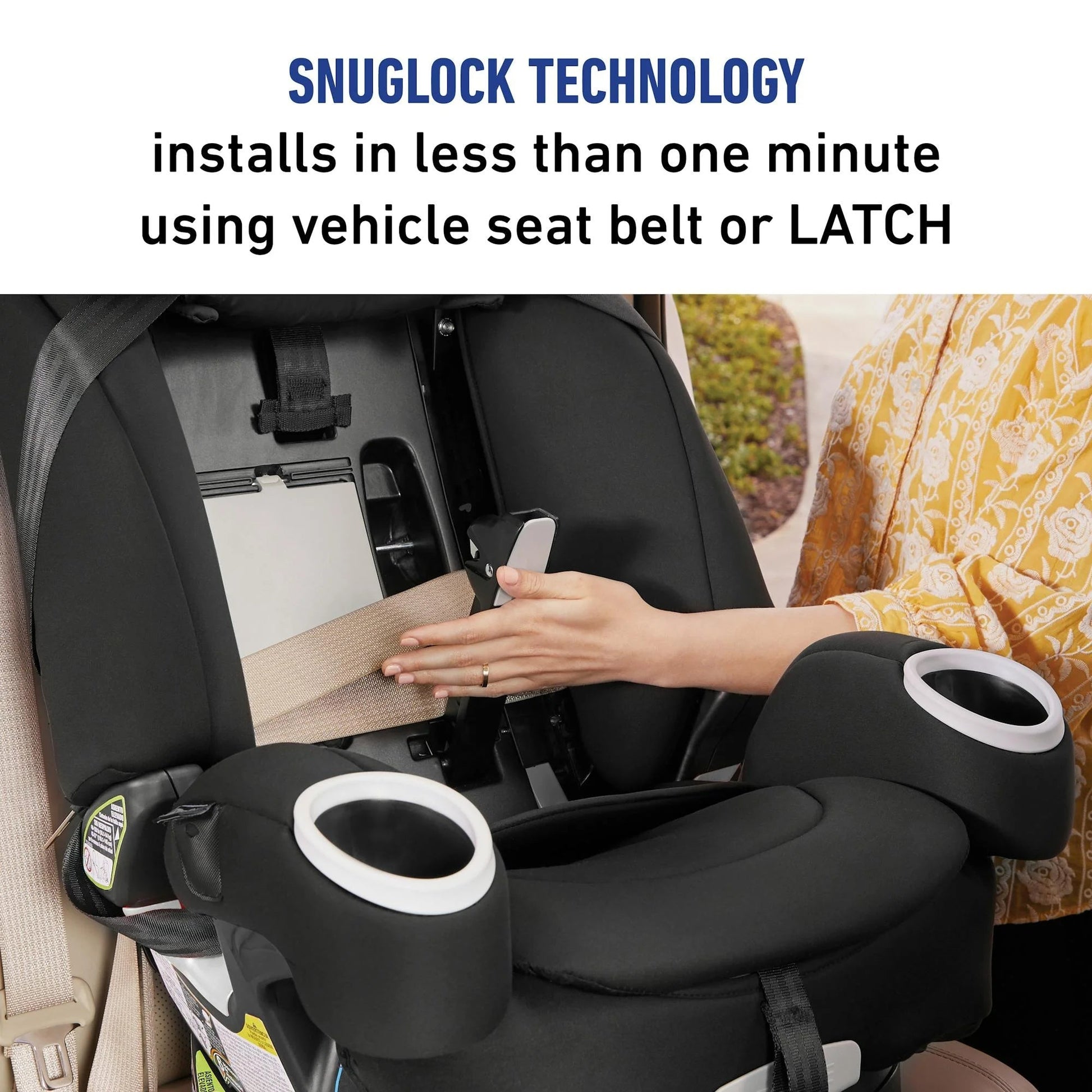 4Ever DLX Snuglock 4-In-1 Car Seat